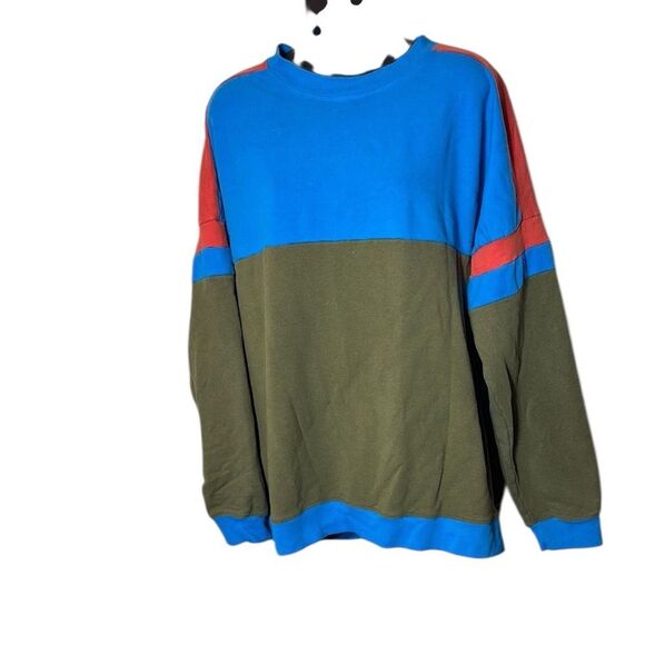 Cotopaxi men’s xl bandera organic sweatshirt colorblock mid layer retro look - Picture 2 of 7